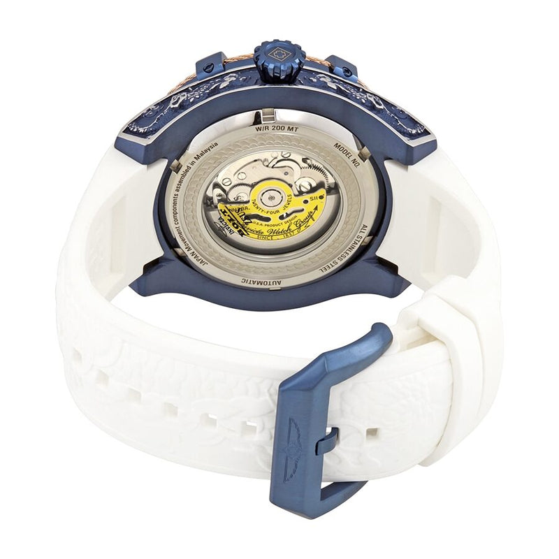 Invicta Bolt Automatic Empire Dragon Blue Dial Men's Watch #27874 - Watches of America #3