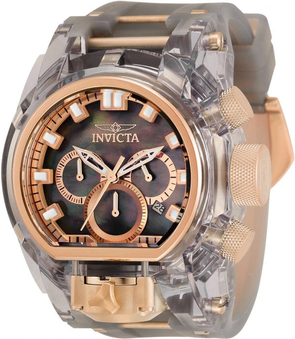 Invicta Bolt Chronograph Quartz Black Dial Men's Watch #33207 - Watches of America