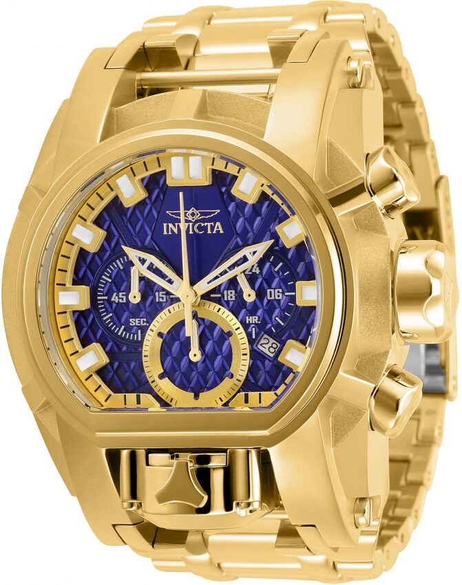 Invicta Bolt Chronograph Quartz Blue Dial Men's Watch #31552 - Watches of America