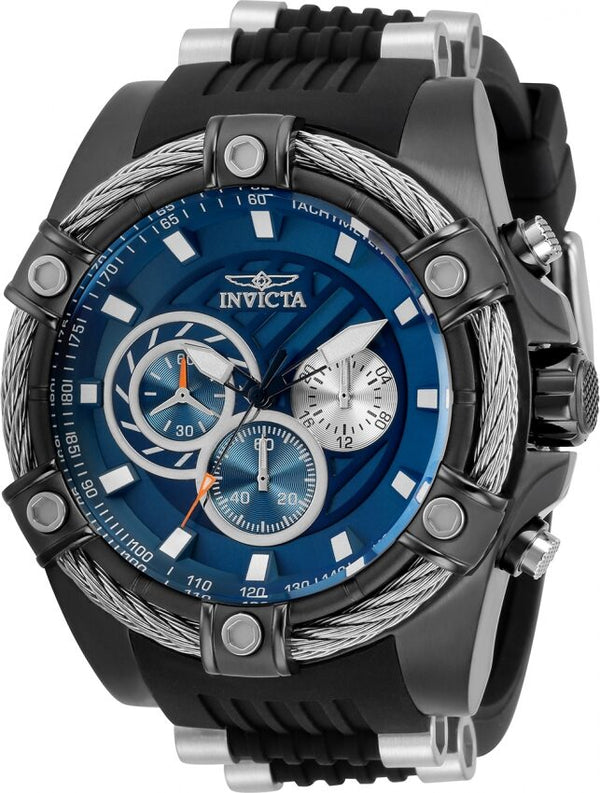 Invicta Bolt Chronograph Quartz Blue Dial Men's Watch #32694 - Watches of America