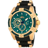 Invicta Bolt Chronograph Green Dial Two-Tone Men's Watch #25532 - Watches of America