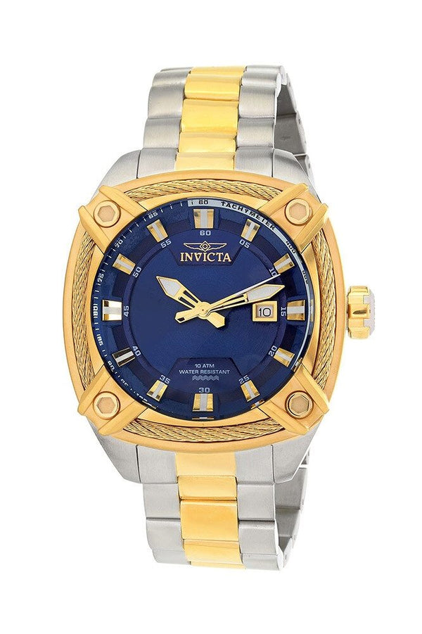 Invicta Bolt Quartz Blue Dial Two-tone Men's Watch #31360 - Watches of America