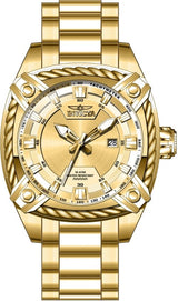 Invicta Bolt Quartz Gold Dial Cable Bezel Men's Watch #31385 - Watches of America #2
