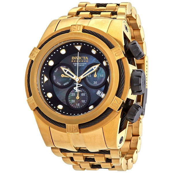 Invicta Bolt Reserve Chronograph Black Dial Men s Watch 12737