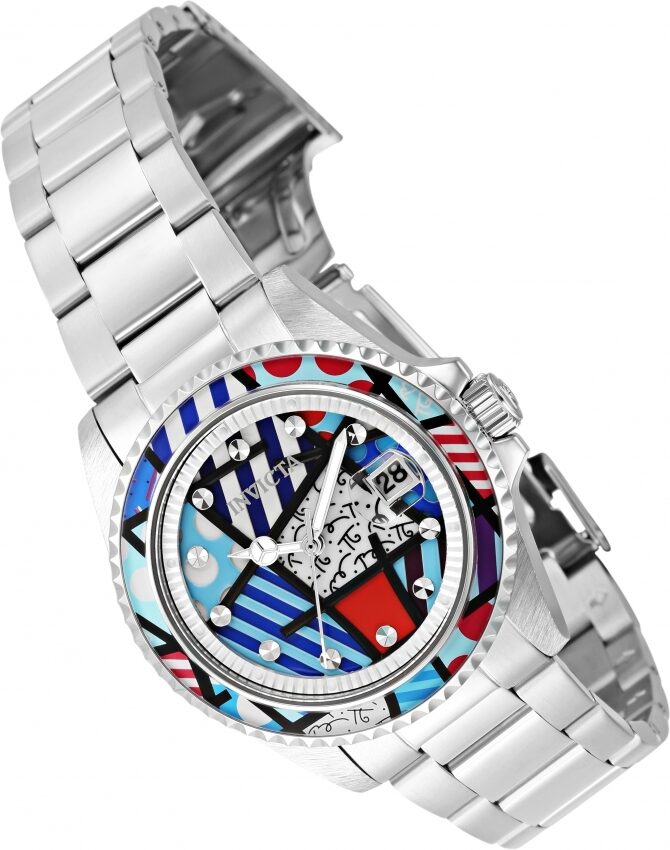 Invicta Britto Quartz Multi-Colored Romero Britto Dial Ladies Watch #32399 - Watches of America #2