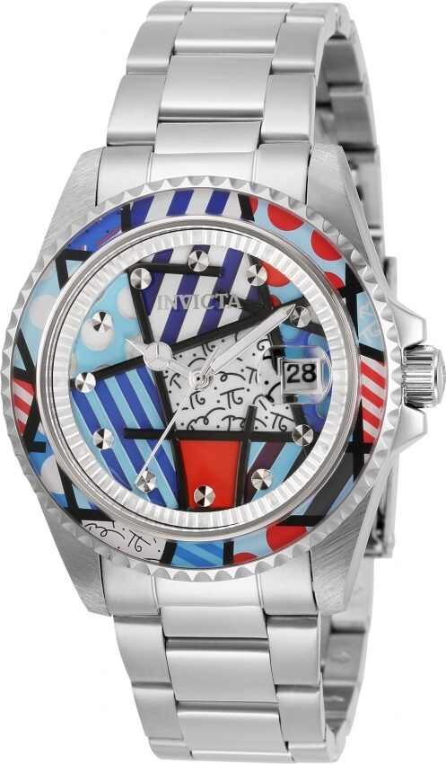 Invicta Britto Quartz Multi-Colored Romero Britto Dial Ladies Watch #32399 - Watches of America