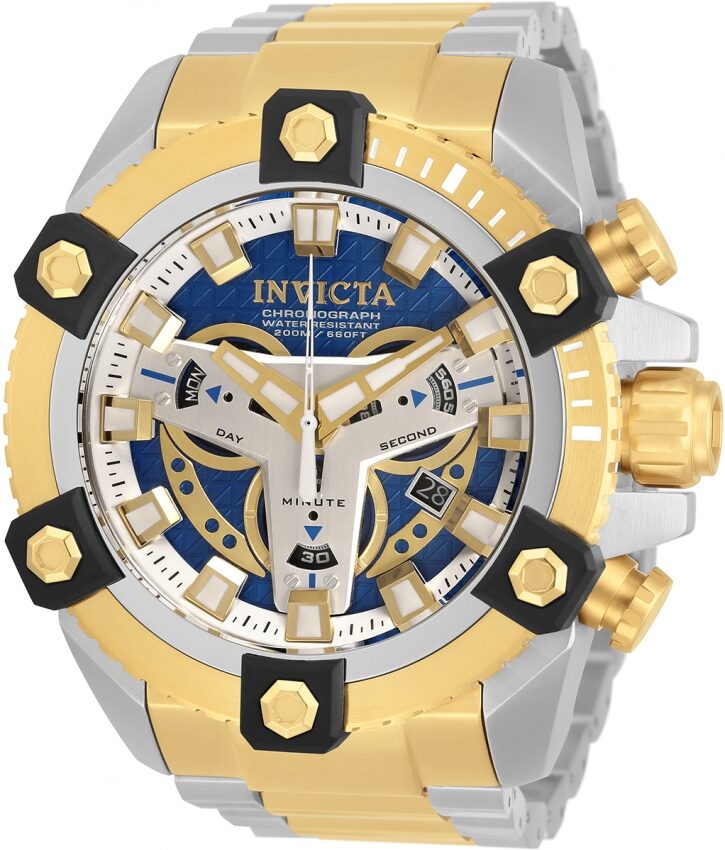 Invicta Coalition Forces Chronograph Quartz Blue Dial Men's Watch #30905 - Watches of America