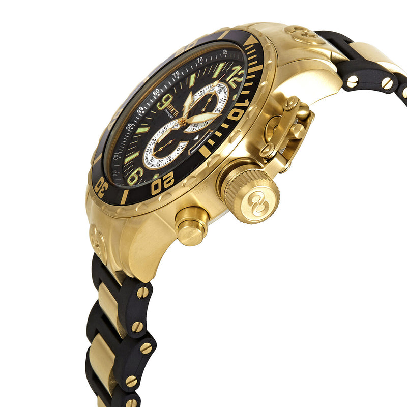 Invicta Corduba Diver Chronograph Black Dial Black Rubber Men s Watch Watches of America