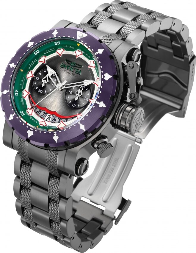 Invicta DC Comics Joker  Chronograph Quartz Men's Watch #32906 - Watches of America #2