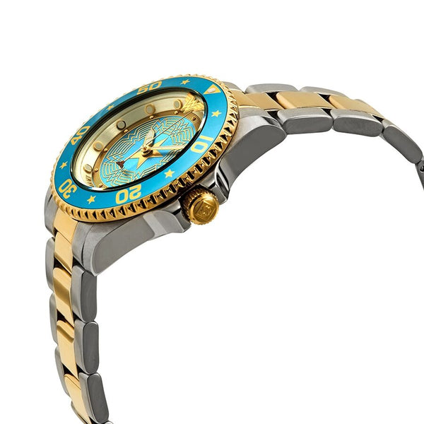 Invicta DC Comics Wonder Woman Quartz Light Blue Dial Ladies Watch #29692 - Watches of America #2