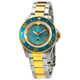 Invicta DC Comics Wonder Woman Quartz Light Blue Dial Ladies Watch #29692 - Watches of America