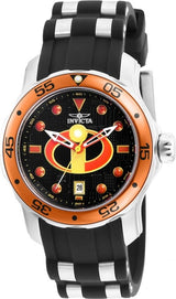 Invicta Disney Limited Edition Incredibles Quartz Black Dial Ladies Watch #26855 - Watches of America