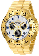 Invicta Excursion Chronograph Quartz Silver Dial Men's Watch #29722 - Watches of America