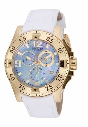 Invicta  Excursion Platinum Dial White Dial Ladies Watch #16099 - Watches of America