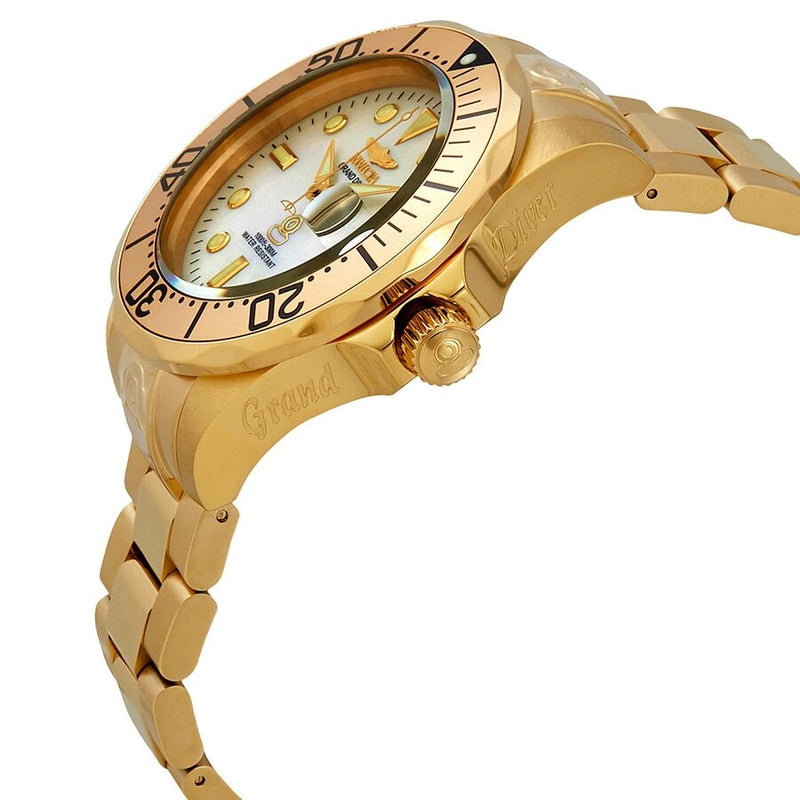 Invicta Grand Diver Automatic Mother of Pearl Dial Men's Watch #3052 - Watches of America #2