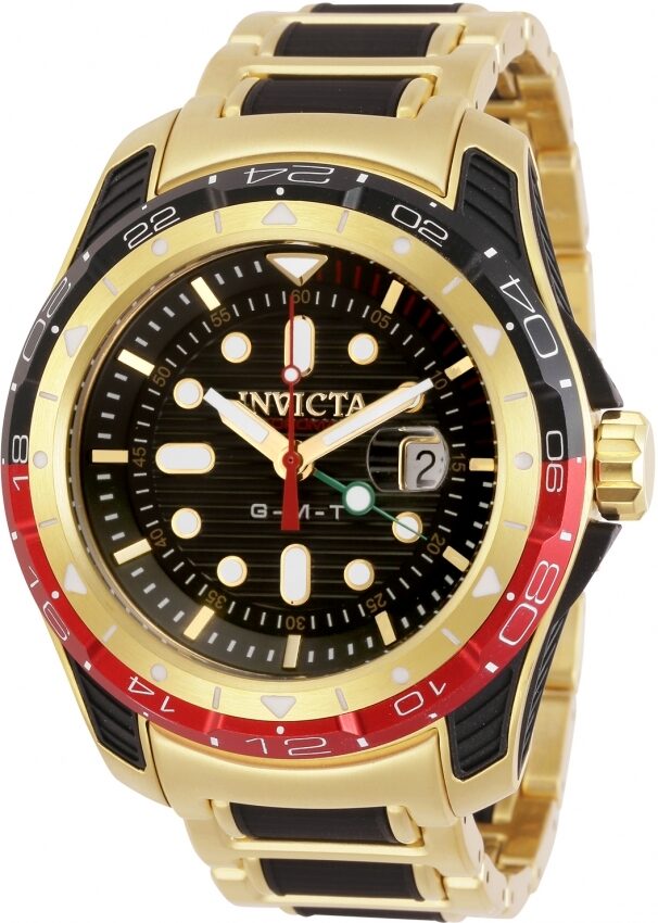 Invicta Hydromax Quartz Black Dial Coke Bezel Men's Watch #29582 - Watches of America