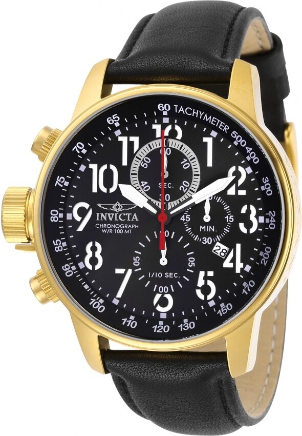 Invicta I-Force Chronograph Quartz Black Dial Men's Watch #28741 - Watches of America