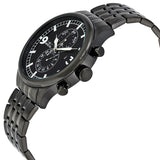 Invicta II Black Ion Plated Stainless Steel Men's Watch #0367 - Watches of America #2