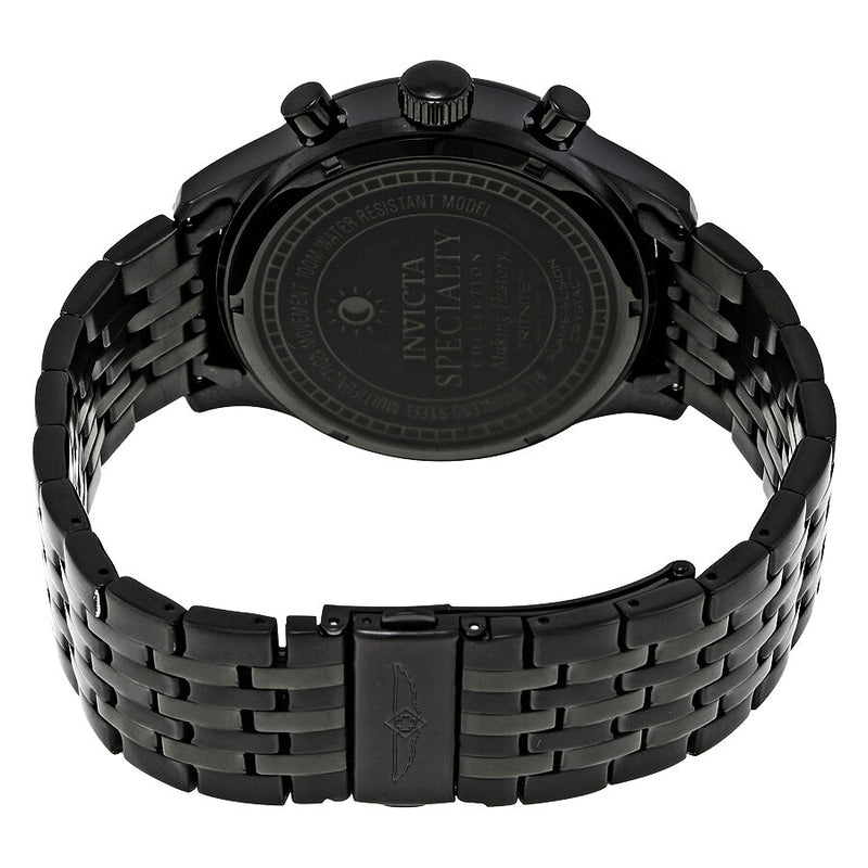 Invicta II Black Ion Plated Stainless Steel Men's Watch #0367 - Watches of America #3