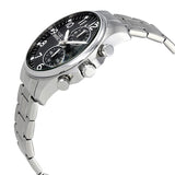 Invicta II Multifunction Black Dial Stainless Steel Men's Watch #0379 - Watches of America #2