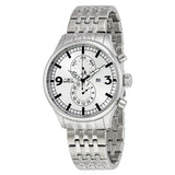 Invicta II Multifunction Silver Dial Stainless Steel Men's Watch #0366 - Watches of America