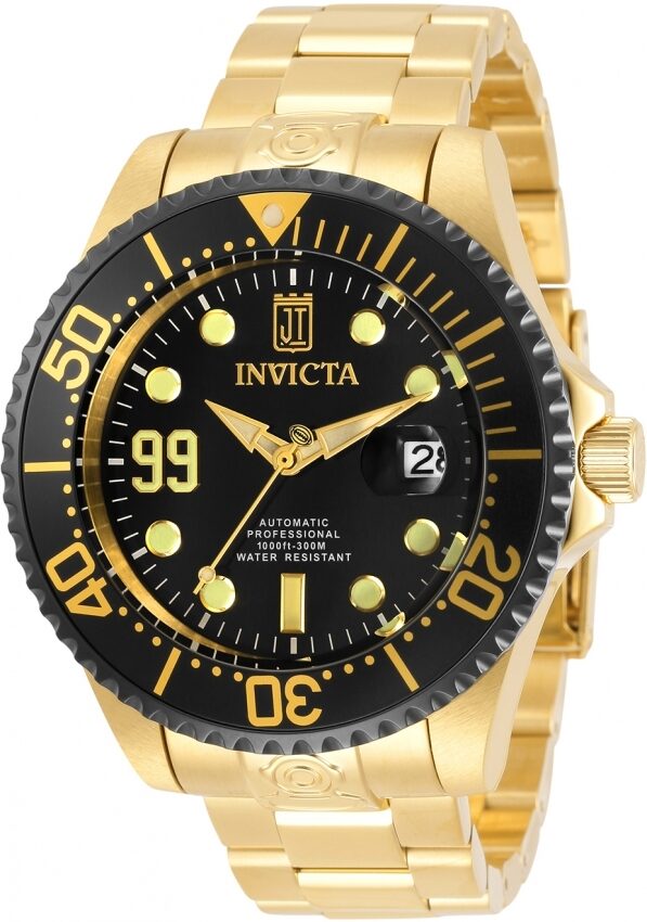 Invicta Jason Taylor Automatic Black Dial Men's Watch #30211 - Watches of America