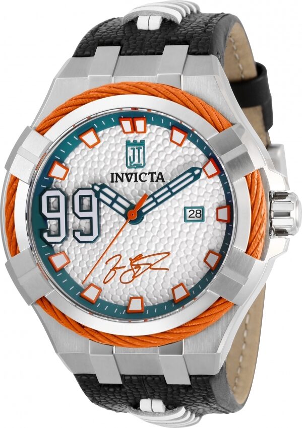 Invicta Jason Taylor Automatic White Dial Men's Watch #28522 - Watches of America