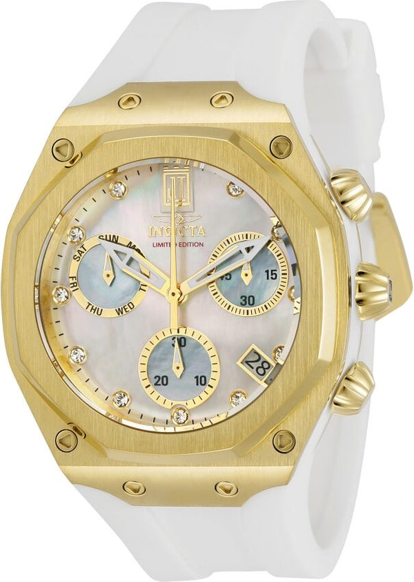 Invicta Jason Taylor Chronograph Quartz Crystal Ladies Watch #32605 - Watches of America