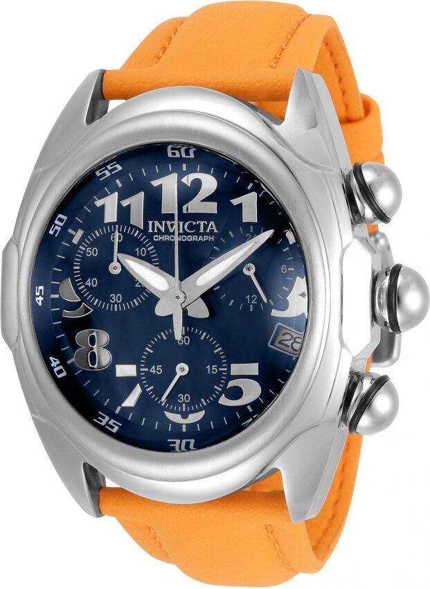 Invicta Lupah Chronograph Quartz Blue Dial Men's Watch #31406 - Watches of America