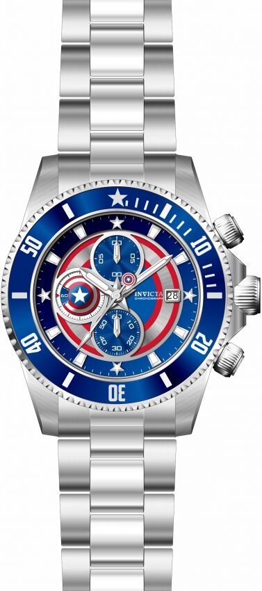 Invicta Marvel Chronograph Quartz Men's Watch #34622 - Watches of America