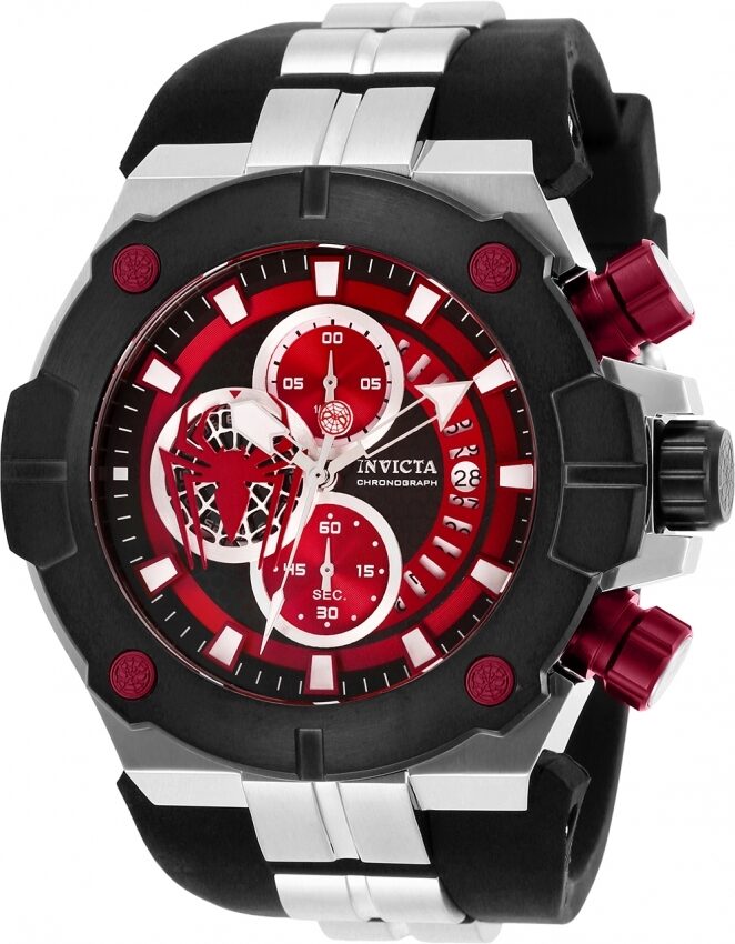 Invicta Marvel Spiderman Chronograph Quartz Men's Watch #30317 - Watches of America