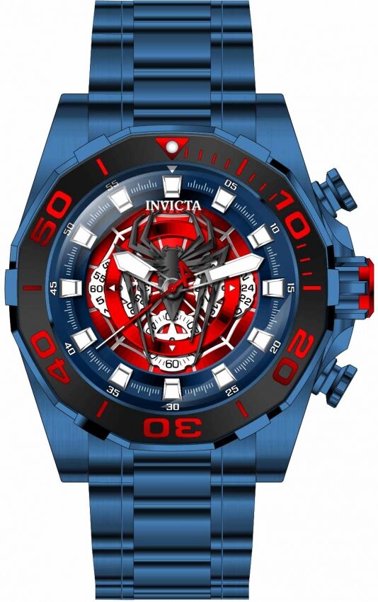 Invicta Marvel Spiderman Chronograph Quartz Men's Watch #33312 - Watches of America