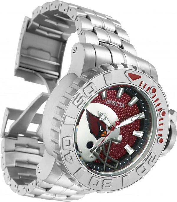 Invicta NFL Arizona Cardinals Automatic Red Dial Men's Watch #32995 - Watches of America #2