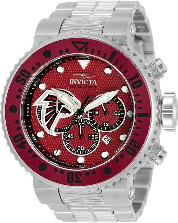 Invicta NFL Atlanta Falcons Chronograph Quartz Men's Watch #33116 - Watches of America