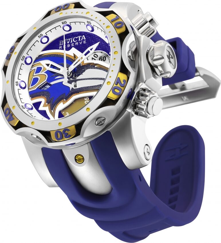 Invicta NFL Baltimore Ravens Chronograph Quartz Men's Watch #33063 - Watches of America #2