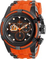Invicta NFL Cincinnati Bengals Chronograph Quartz Black Dial Men's Watch #30229 - Watches of America