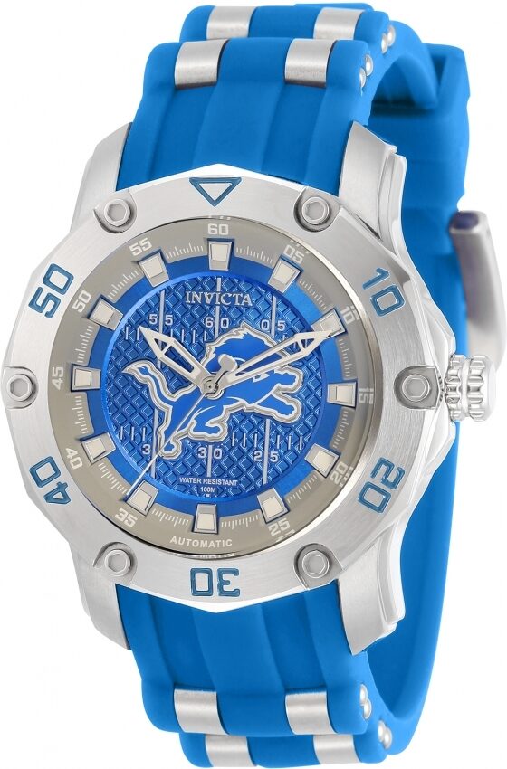 Invicta NFL  Detroit Lions Automatic Blue Dial Ladies Watch #32883 - Watches of America