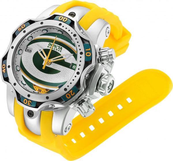 Invicta NFL  Green Bay Packers Chronograph Quartz Ladies Watch #33101 - Watches of America #2