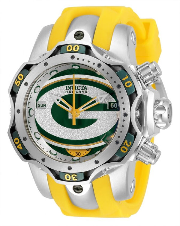 Invicta NFL  Green Bay Packers Chronograph Quartz Ladies Watch #33101 - Watches of America