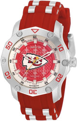 Invicta NFL Kansas City Chiefs Automatic Red Dial Ladies Watch #32888 - Watches of America