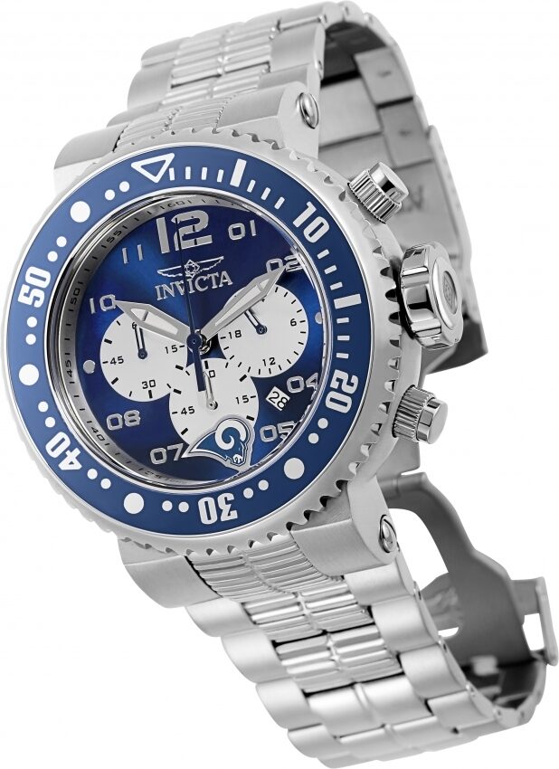 Invicta NFL Los Angeles Rams Chronograph Quartz Men's Watch #30272 - Watches of America #2