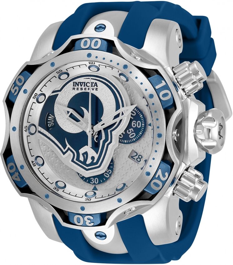 Invicta NFL Los Angeles Rams Chronograph Quartz Men's Watch #33079 - Watches of America