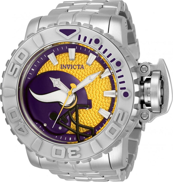 Invicta NFL Minnesota Vikings Automatic Men's Watch #33023 - Watches of America