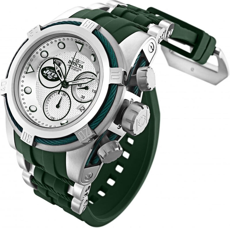 Invicta NFL New York Jets Chronograph Quartz Men's Watch #30245 - Watches of America #2