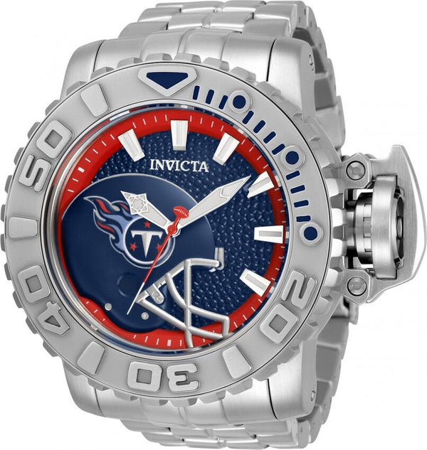 Invicta NFL Tennessee Titans Automatic Blue Dial Men's Watch #33043 - Watches of America