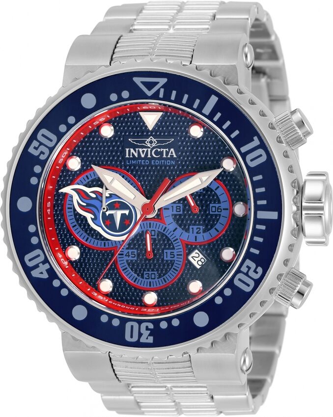 Invicta NFL Tennessee Titans Chronograph Quartz Men's Watch #33145 - Watches of America