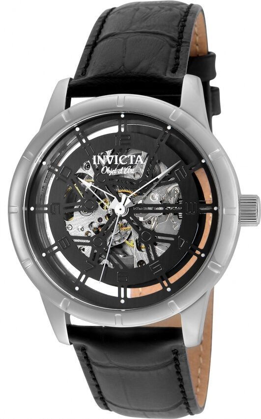 Invicta Objet D Art Automatic Black Dial Men's Watch #25259 - Watches of America