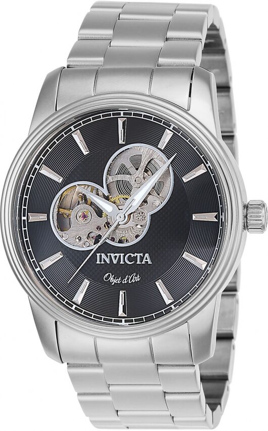 Invicta Objet D Art Automatic Black Dial Men's Watch #27559 - Watches of America