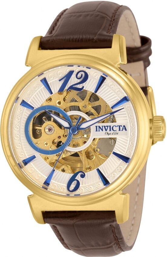 Invicta Objet D Art Automatic Silver Dial Men's Watch #30462 - Watches of America