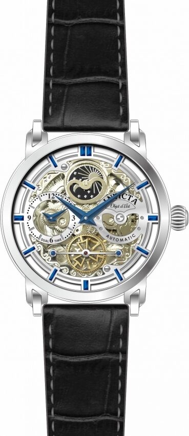 Invicta Objet D Art Automatic Silver Dial Men's Watch #32298 - Watches of America